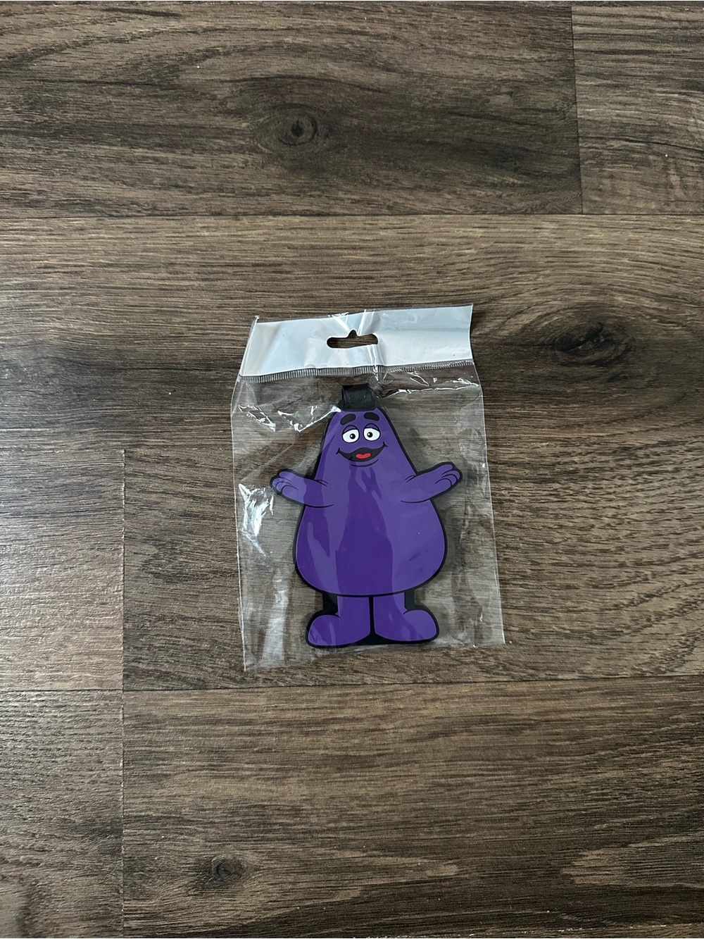 McDonald’s Grimace Luggage Tag